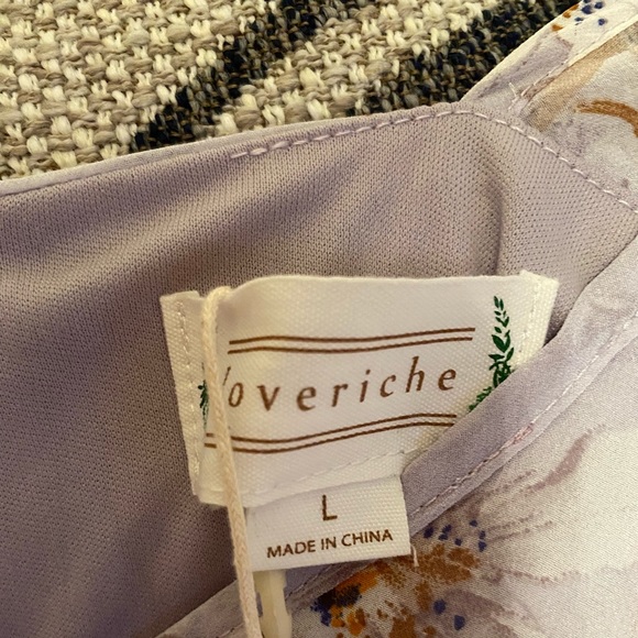 (FINAL PRICE)⚡️Lavender Floral Dress⚡️ - Picture 8 of 8